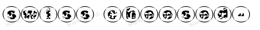 swiss cheesed字体转换